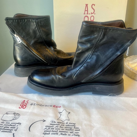 Black boots from A.S. 98 - Picture 1 of 3